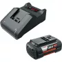 Zestaw startowy baterii Bosch GBA 36V 6,0Ah z ładowarką AL 36V-20, czarny