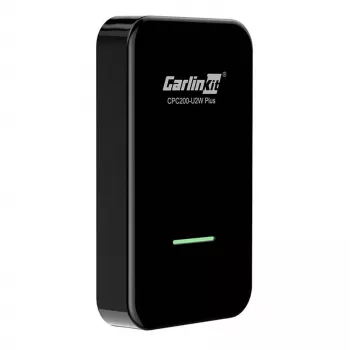 Bezprzewodowy adapter Carlinkit U2W Plus do Apple CarPlay, czarny