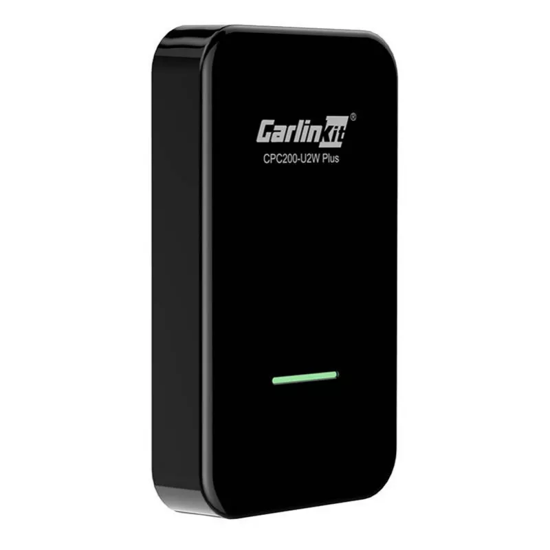 Bezprzewodowy adapter Carlinkit U2W Plus do Apple CarPlay, czarny
