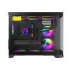 Obudowa Gamemax HYPE-M BK | Czarna | Micro | Bez zasilacza