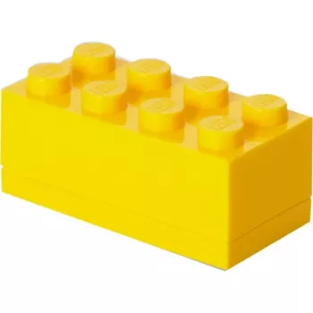 Pojemnik na lunch LEGO Room Copenhagen 4012 — polipropylen (PP), żółty, 92×46×43 mm, 1 szt.