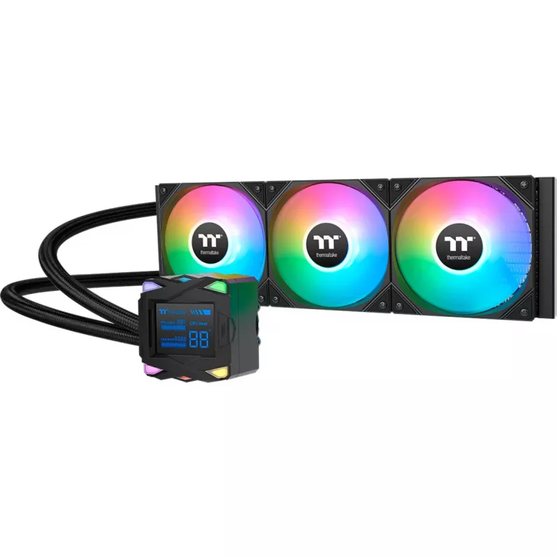 Zestaw chłodzenia cieczą Thermaltake LA360-S ARGB 12 cm, czarny