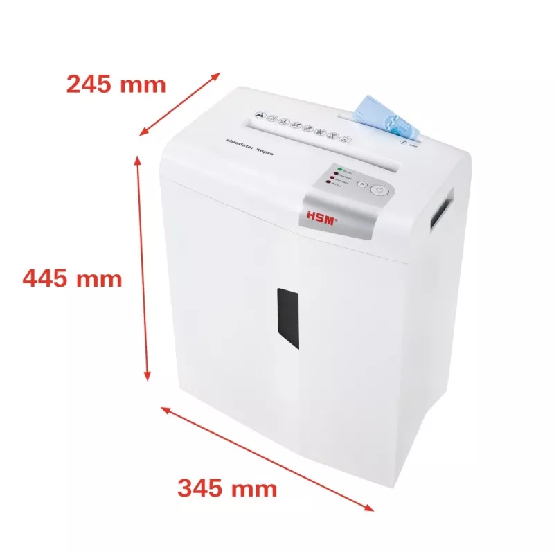 Niszczarka dokumentów HSM shredstar X6pro, 2 x 15 mm + osobny mechanizm do cięcia płyt CD
