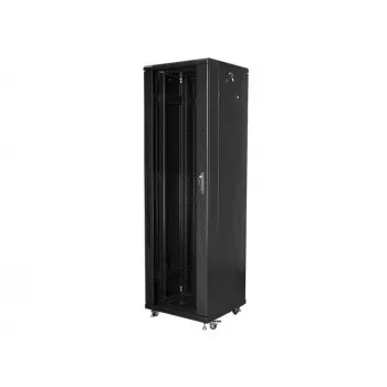Szafa rack Lanberg FF01-6642-12B 42U Wolnostojąca Czarna