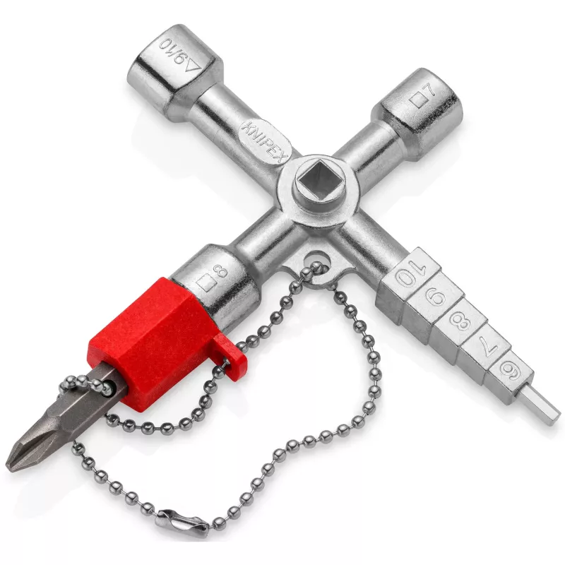 Klucz uniwersalny/szaf sterowniczych Knipex 00 11 04