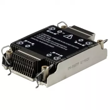 Supermicro SNK-P0077P system chłodzenia komputera Radiator procesora Czarny, Stal nierdzewna
