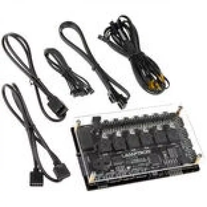 Lamptron Auto-Controller CT630 PWM ARGB — kompaktowy kontroler PWM ARGB, czarny