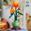 LEGO Icons Zestaw Klocków Kwiat Chryzantemy Kreatywny Model dla Dorosłych Sztuczna Roślina Prezent dla Kobiet Mężczyzn Jej lub Jego Dom Biuro Dekoracja