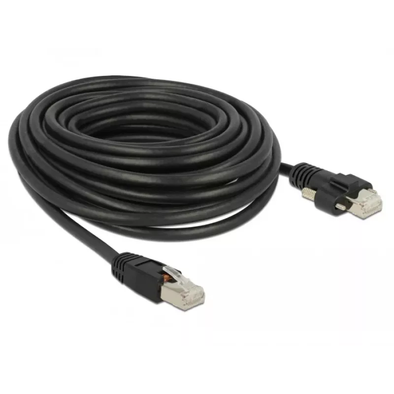 Kabel sieciowy DeLOCK 85672 RJ-45 Cat6 10 m Czarny