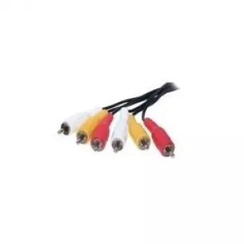 Kabel audio ShiverPeaks BASIC-S 3x RCA - 3x RCA 5.0m