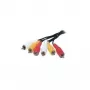 Kabel audio ShiverPeaks BASIC-S 3x RCA - 3x RCA 5.0m