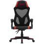 Canyon MCH01 - Flow - ergonomiczny fotel gamingowy - czarno-czerwony