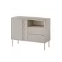 Cama 1D2S TRESSE komoda 100x40x75 kaszmir matowy