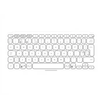 Klawiatura Logitech Keys-To-Go 2 Uniwersalna Bluetooth QWERTY US International Biała