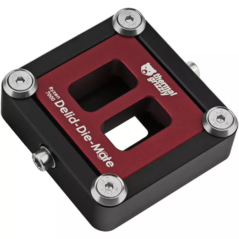 Thermal Grizzly | Ryzen 7000 Delid-Die-Mate | Czarny/Czerwony | Nie dotyczy