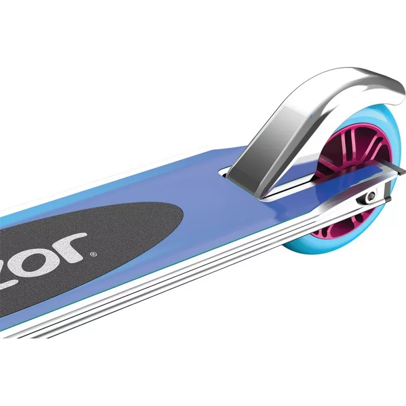 Hulajnoga kopana Razor A Special Edition Kids Wielokolorowa – aluminiowy podest, koła PU, 2 koła, składana, maks. obciążenie 65 kg