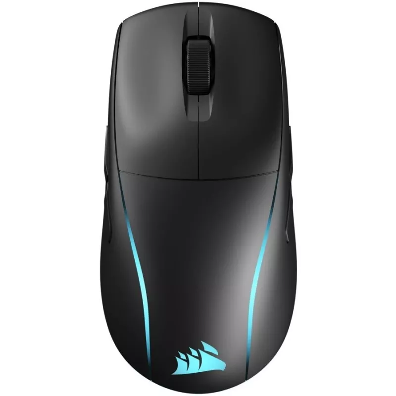 podkładka pod mysz gamingowa CORSAIR M75 — czarna, monochromatyczna powierzchnia, waga 0,089 kg