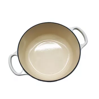 Le Creuset Signature Roaster okrągła biała 20cm
