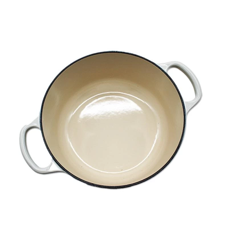 Le Creuset Signature Roaster okrągła biała 20cm
