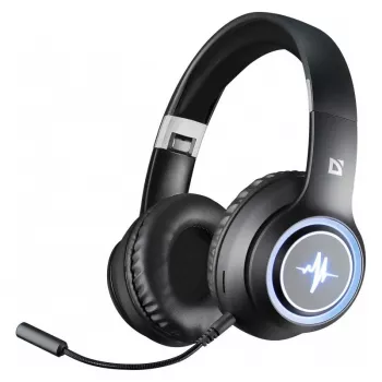 SŁUCHAWKI DEFENDER Bluetooth FREEMOTION B571 CZARNE LED