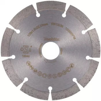 Tarcza diamentowa tnąca Makita D-80086 średnica 125 mm otwór 22,23 mm
