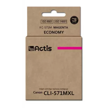 Wkład atramentowy ACTIS KC-571M kompatybilny z Canon, magenta, 12 ml, standardowa wydajność, pojedyncze opakowanie
