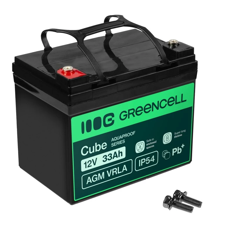 Akumulator AGM VRLA 12V 33Ah IP54