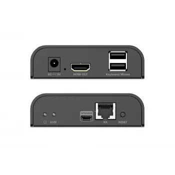 Digitus HDMI KVM IP Receiver 4K/60Hz przewodowy 200m