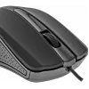 Przewodowa mysz USB, 3 przyciski, gumowana powierzchnia, 1000 DPI