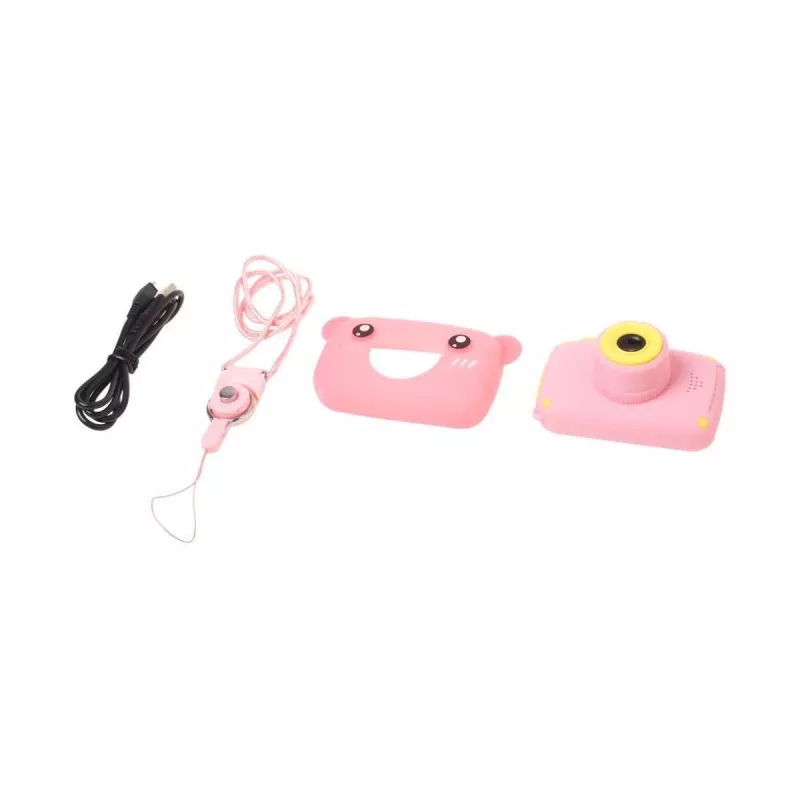 Cyfrowy aparat dla dzieci Extralink H25 PINK zalecany wiek od 3 lat