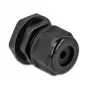 Przepust kablowy DeLOCK 60363 czarny plastikowy 2 szt.