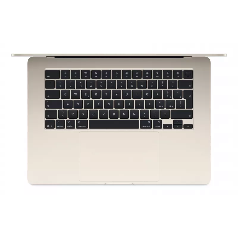 Apple MacBook Air Apple M4 Laptop 38,9 cm (15,3 inch) 16 GB 512 GB SSD Wi-Fi 6E (802.11ax) macOS Sequoia Beżowy