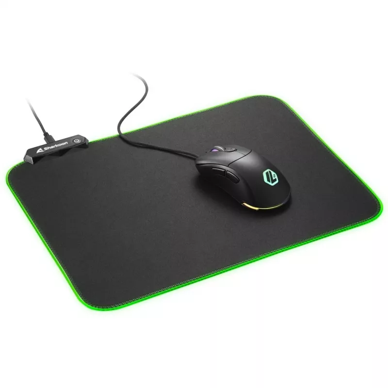 1337 RGB V2 Gaming Mat 360, Podkładka pod mysz gamingowa czarna