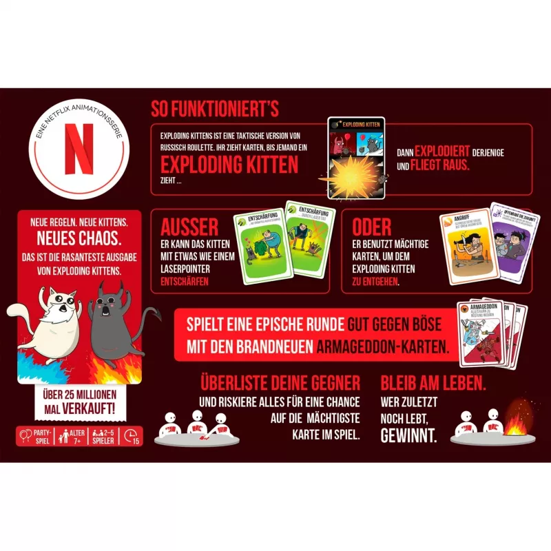 Exploding Kittens - Good vs. Evil, gra karciana