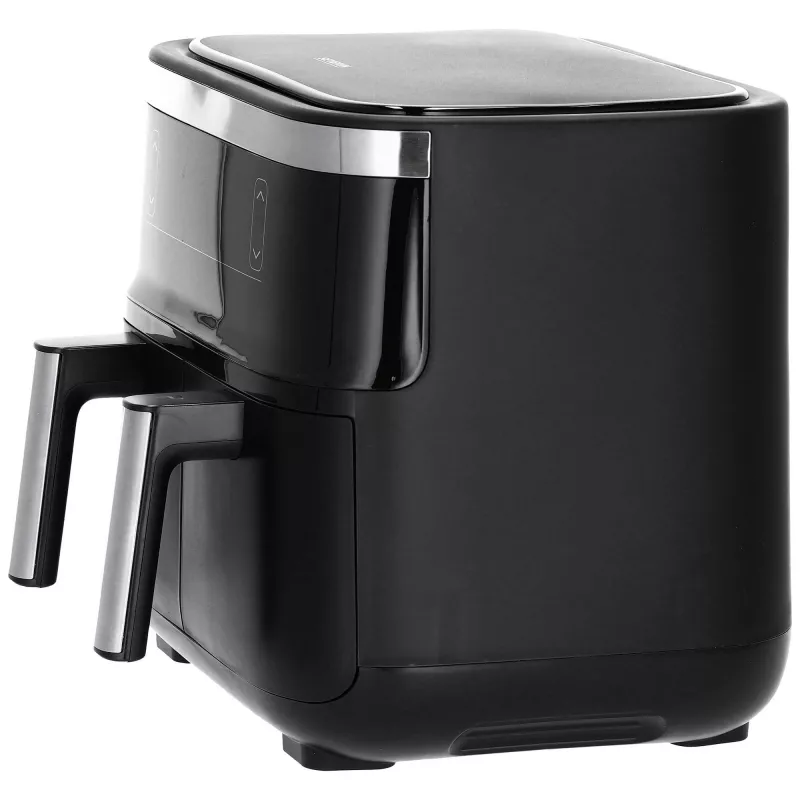 Gorącopowietrzna frytownica Severin FR 2453 Double 3,25 l 2850 W Czarny Srebrny