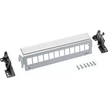 Hager Network-Patchpanel Keystone CAT 6a,Cat.7 przewód instalacyjny,Cat.7a przewód instalacyjny (FZ12MK)