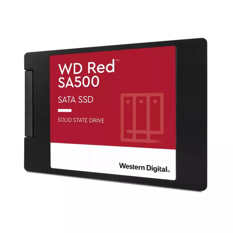 SSD Western Digital czerwony SA500 2TB 2.5 inch SATA III, 3D NAND, NAS