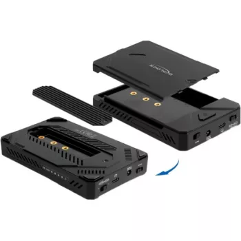 Obudowa HDD/SSD DeLOCK 42020 Czarna 2,5 cala USB Type-C 10 Gbit/s