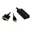 Adapter kabla wideo LogiLink CV0060 Czarny
