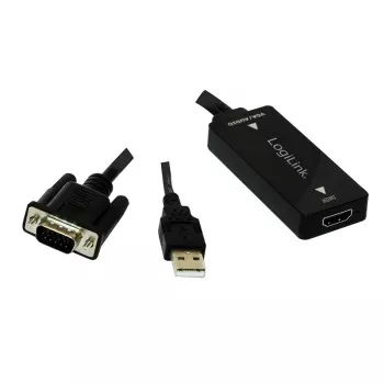 Adapter kabla wideo LogiLink CV0060 Czarny