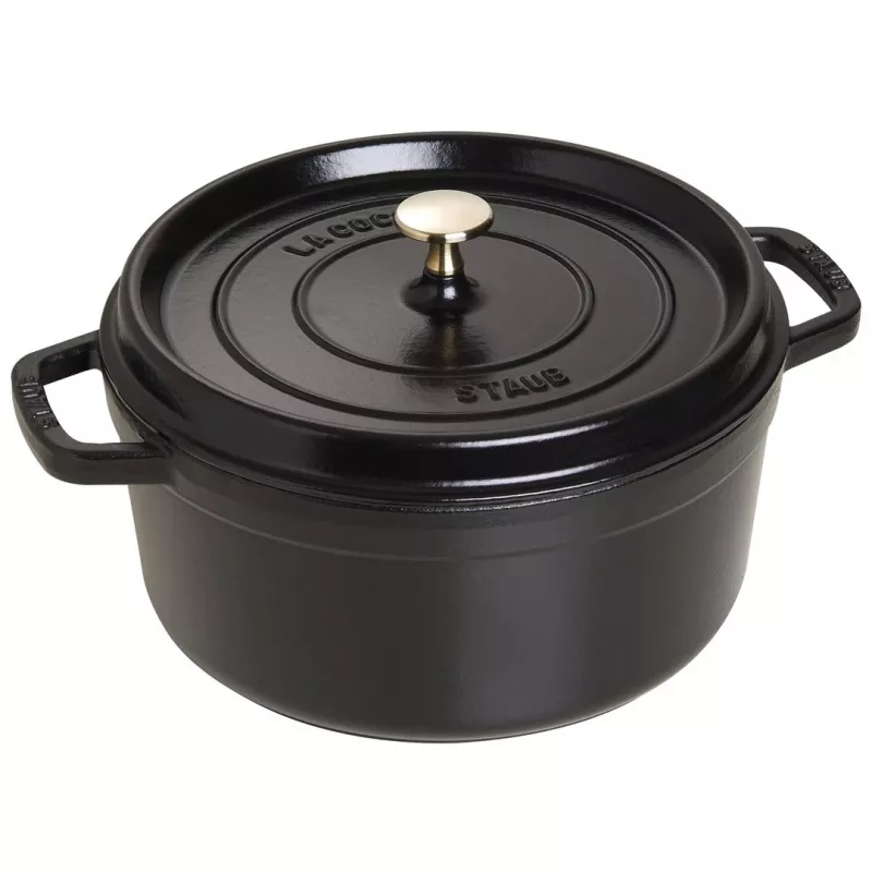 Naczynie żaroodporne ZWILLING STAUB LA COCOTTE 5,25 l okrągłe, żeliwne, emaliowane, z pokrywką