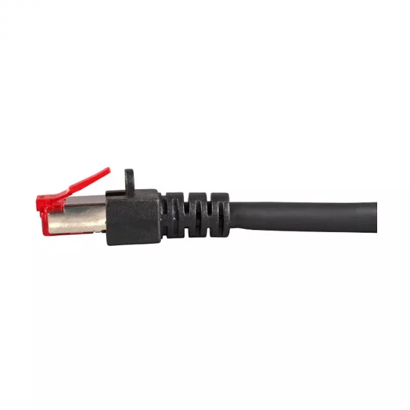 EFB-Elektronik RJ45 kabel krosowy kat.6 S/FTP LSZH czarny 50m Producent: EFB Elektronik (K5515.50)