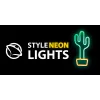 Dekoracyjne światło neonowe MANTA SNL07GNT Kaktus Zielony Żółty, neon