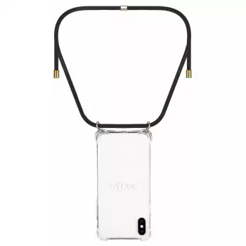 Cover Coros LOO005 iPhone XS Max 16.5 cm (6.5 cala) Czarny Transparentny
