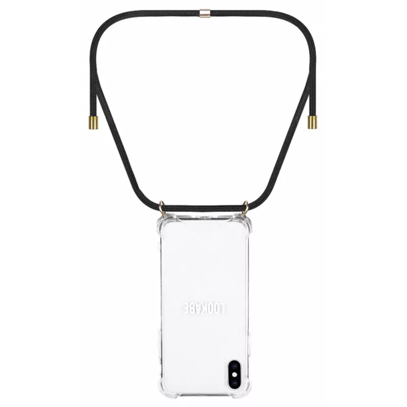 Cover Coros LOO005 iPhone XS Max 16.5 cm (6.5 cala) Czarny Transparentny