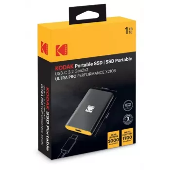 Przenośny dysk SSD Kodak X210 S 3.2 Gen2 1 TB EKSSD1TX210SK