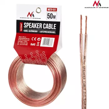 Kabel audio Maclean MCTV-511 50 m Miedziany