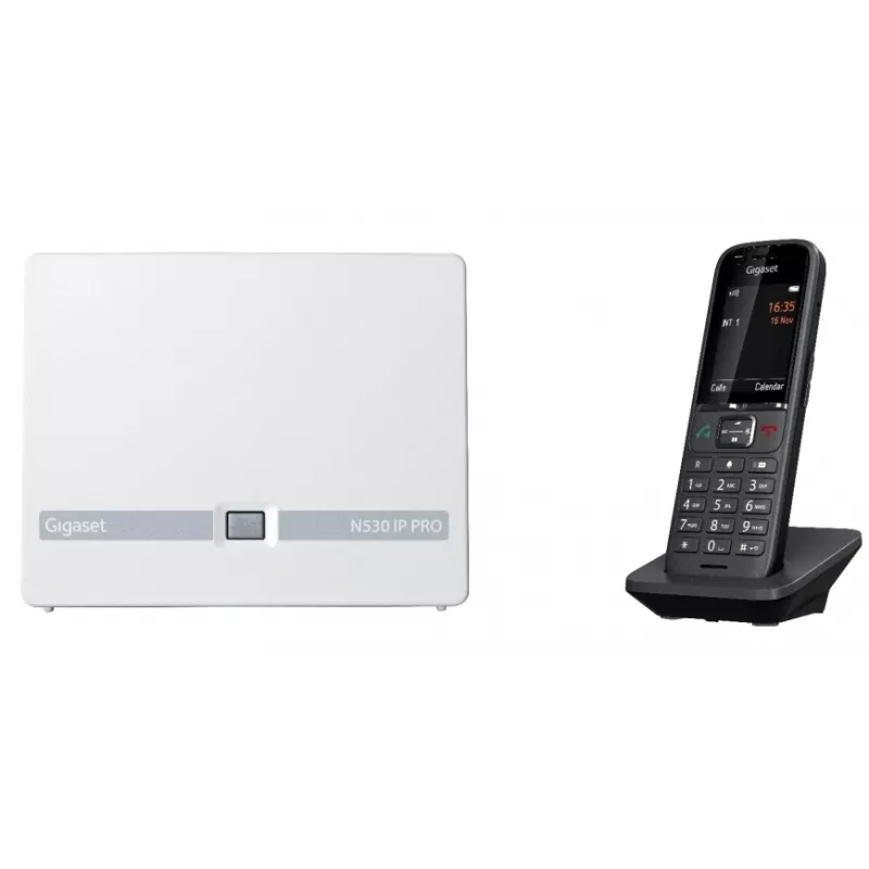 Gigaset N530 IP PRO + S700H PRO DECT telephone Caller ID Anthracite