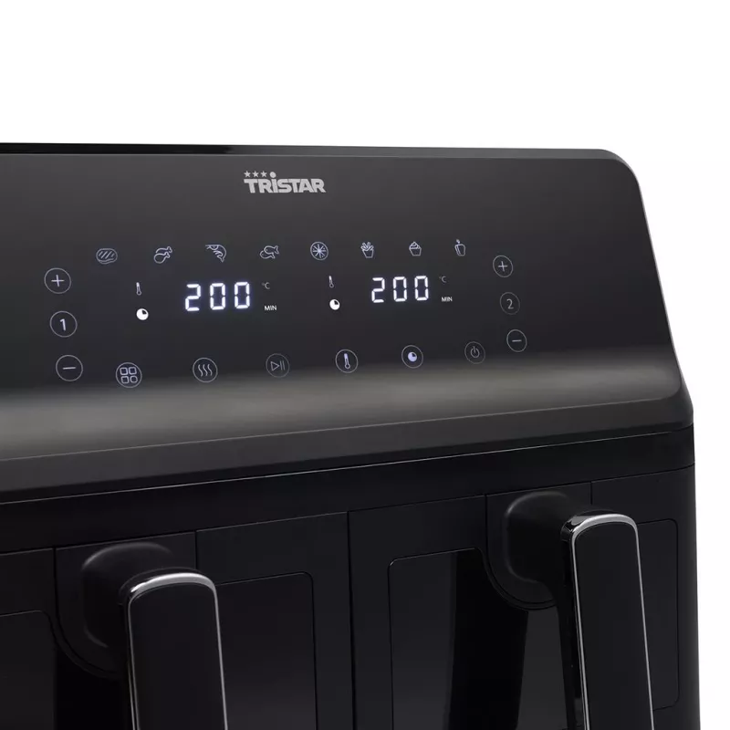 Frytkownica beztłuszczowa Tristar FR-9040 8 L 2700 W Double Czarny