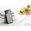 Etui na telefon man and wood do iPhone 11 Pro Max — czarny wzór mono triangle